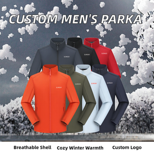 Chaqueta de Trabajo Personalizada al por Mayor con Logotipo, Cuello Alto, Unisex, Casual, Cortavientos, Transpirable, con Cierre de Cremallera - Product Image 2