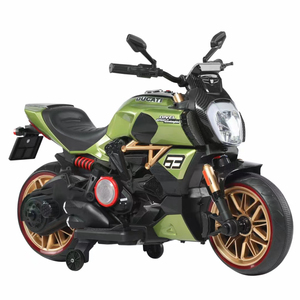 Simulador de Motocicleta Todoterreno Eléctrico de Tres Ruedas para Niños 2026 con Reproductor de Música, Juguete de Motociclismo de Plástico para Niños - Product Image 1
