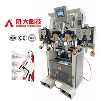 Machine de moulage de talons de chaussures SHENGDA, machine de thermoformage à froid pour la mise en forme du contrefort, pour chaussures de sport en cuir et bottes d'équitation