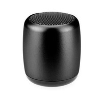 Speaker jari mini bulat 3W, pengeras suara Bluetooth nirkabel luar ruangan musik kustom bertenaga mini