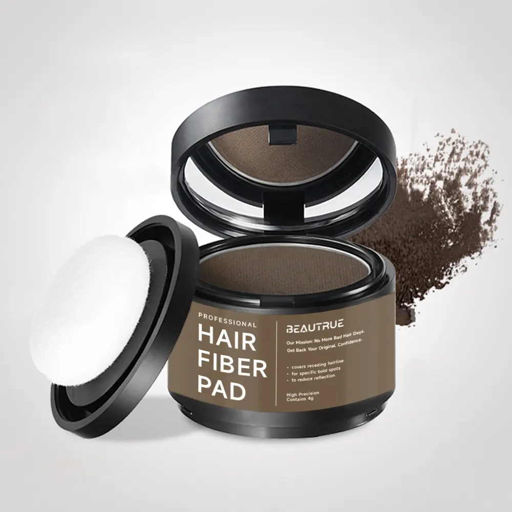 Hot Selling Custom treatment hair protect products weight gain fiber dark brown fiber keratin hair fiber powder