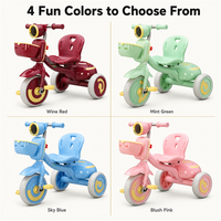 Tricycle pour bébé à 3 roues, modèle 2025, très populaire en Chine, pour enfants de 3 à 6 ans
