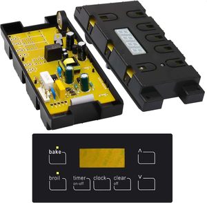 Tablero de control de horno de rango 5304518661 <span class=keywords><strong>para</strong></span> Electrolux Kenmore, reloj de tablero de control de 7 botones de rango de <span class=keywords><strong>Gas</strong></span> 316222800 - Product Image 3