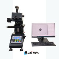 Control de prueba multipunto por software, probador de dureza Vickers con enfoque automático XYZ, alta producción, carrera XY de 50mm*50mm