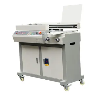 A4 automatic paper processing machinery book spine glue binding machine
