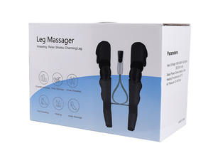 Gamba Massaggiatore Compressione Vitello Della Coscia di Massaggio Del Piede, Regolabile Avvolge Disegno per la Maggior Parte Formato, Riscaldamento Caldo per Rilassarsi Muscolo della Gamba - Product Image 6