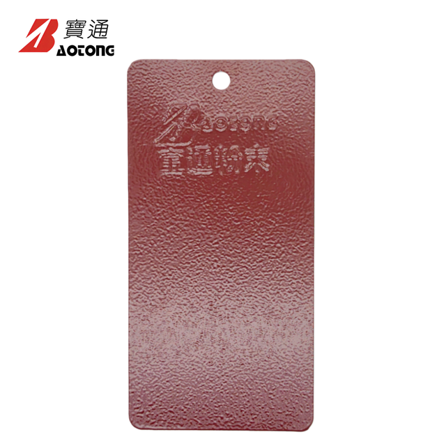 BAOTONG Non-Glare Matte Wrinkle Thermosetting Powder Coating Spray Application Uniform Stable Pattern Good Batch Consistency