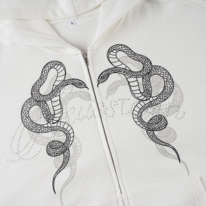 <span class=keywords><strong>Ropa</strong></span> de Estilo Americano, Sudadera Holgada, <span class=keywords><strong>Ropa</strong></span> 2k, Sudadera con Capucha para Chicas Modernas, Top Corto - Product Image 5