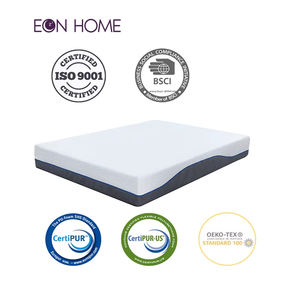 Surmatelas <span class=keywords><strong>en</strong></span> mousse à mémoire de forme <span class=keywords><strong>en</strong></span> <span class=keywords><strong>gel</strong></span> <span class=keywords><strong>en</strong></span> tissu tricoté King Size Lit simple Surmatelas <span class=keywords><strong>en</strong></span> vente - Product Image 3