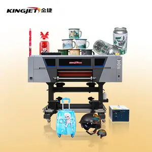 A3 Printer Printing Laminating Large Format Roll And 17" 2-In-1 Dual Heads Print Uv Dtf Machine