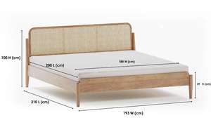 Luxury Solid Wood Adjustable <b>Bed</b> with Hand Carved Foldable Design for Modern Comfort and <b>Space</b> <b>Saving</b> Bedroom Use - Product Image 5
