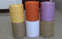 Fil de papier naturel torsadé en gros pour emballage cadeau