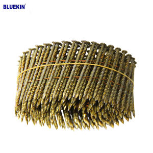 Yellow Vinyl <strong>Clavo</strong> 2.5x50mm /2 ''x.099'' Roofing Coil Nail - Product Image 5