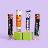 Tube d'emballage vide en aluminium-plastique pour dentifrice, avec bouchon à vis 12,7-35 mm, impression UV pour remplissage personnalisé