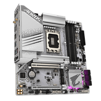 GIGABYTE Z790M-AORUS ELITE D5 AX ICE ATX Desktop Motherboard DDR5 256GB RAM Kanal Ganda Soket LGA1700 PCIe5.0 Baru