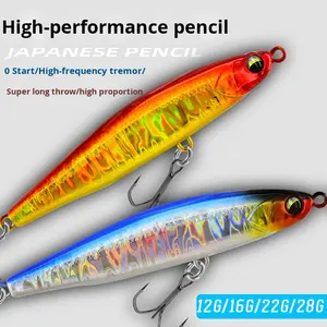 Esca Artificiale Vibrante Affondante da 12g 16g 22g 28g <span class=keywords><strong>per</strong></span> Pesca in Acqua Salata e Dolce, Pesca al Pesce Mandarino e <span class=keywords><strong>Spigola</strong></span> HXPE01 - Product Image 5