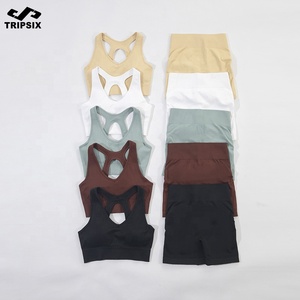 Conjunto Deportivo Económico al por Mayor para Mujer, Ropa de Gimnasio, Yoga y Entrenamiento, Ropa Deportiva Activa 2023 - Product Image 4