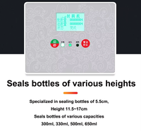 Machine de scellage automatique électrique portable pour bouteilles et canettes de boissons en plastique PET durable