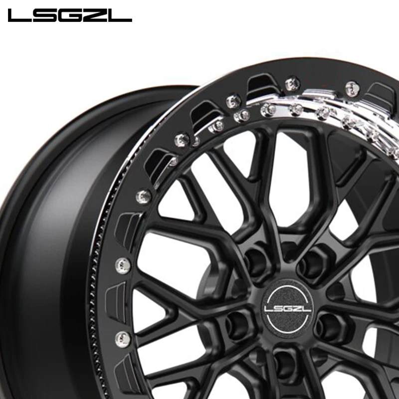 Custom Beadlock Atv Utv High Quality Alloy Wheels 5X120 5X112 5x114.3 for Sale Passenger Car Forged for Luxury BMW audi C8 Car