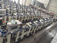 Machine de protection des bords et des coins du papier contrôlée par PLC, ligne de production à haute vitesse 40 m/min pour l'industrie de l'emballage
