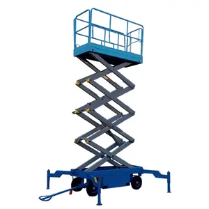 Kéo tự động nâng nền tảng 4-18M Hướng dẫn sử dụng thang máy mini có người lái cho hoạt động ở độ cao lớn