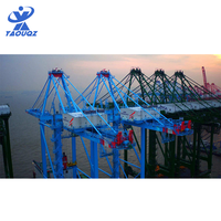 YAOUCRANE Quayside conteneur grue électrique 30ton 40ton 50ton 100ton navire grue à portique à terre nouvel état d'occasion 80ton à vendre
