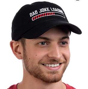 STOCK Papa Blague Chargement Drôle Père Grand-père Papa Fête Des Pères Mauvais Jeu Humour Casquette De Baseball Chapeau - Product Image 5