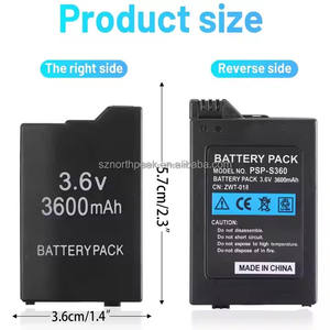 Batterie <span class=keywords><strong>Psp</strong></span>-<span class=keywords><strong>110</strong></span> Rechargeable 1800mah 3600mah 3.6v pour Sony Psp1000 Console Gamepad <span class=keywords><strong>Psp</strong></span> <span class=keywords><strong>110</strong></span> pour Batteries de téléphone portable Psp1000 - Product Image 6
