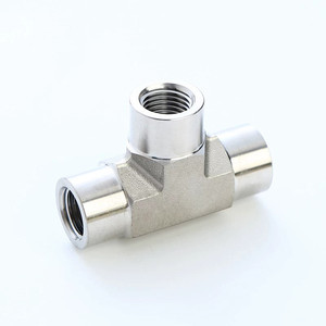 Nữ chủ đề áp lực cao Ống phù hợp 3 cách t-loại kết nối bằng <span class=keywords><strong>TEE</strong></span> 304 thép không gỉ phụ kiện đường ống <span class=keywords><strong>Tee</strong></span> - Product Image 5
