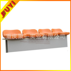 Asientos de plástico para estadios Juyi BLM-2511 verdes de fila fija para canchas de baloncesto, voleibol y fútbol - Product Image 5