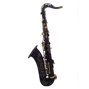 Saxophone ténor de style <span class=keywords><strong>Mark</strong></span> <span class=keywords><strong>VI</strong></span> laqué violet pour usage professionnel Eastern Music Pro - Product Image 4