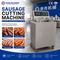 Máquina Industrial Automática para Enlazar Salchichas |   Equipo de Alta Velocidad para Cortar y Retorcer Salchichas para el Procesamiento de Carne