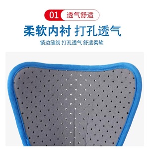 <b>Ankle</b> <b>Brace</b> Medical Grade Breathable Postoperative Rehabilitation Fixation <b>Support</b> Walkable White - Product Image 4
