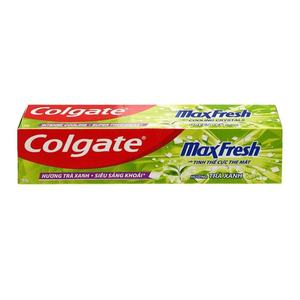 Venta al por mayor Maxfresh 180g Pasta de dientes de té verde Blanqueamiento de hierbas Producto de cuidado bucal de Vietnam Función anticaries para uso doméstico - Product Image 1