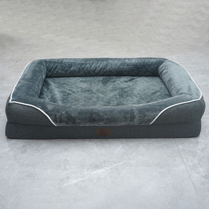 Ortho pä dische Hunde betten für extra große Hunde Wasserdichte <span class=keywords><strong>Memory</strong></span> <span class=keywords><strong>Foam</strong></span> Couch Bequemes Polster-Haustier bett mit abnehmbarem wasch barem Bezug - Product Image 3