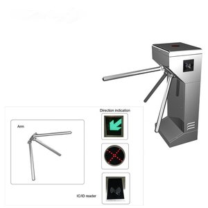 RFID thẻ & vé <span class=keywords><strong>turnstile</strong></span> cho trạm xe buýt kiểm soát truy cập Tripod thiết kế với lối vào kiểm tra tính năng - Product Image 3