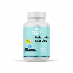 Cápsulas de Melatonina OEM/ODM, Suplemento para el Cuidado de la Salud, para Mejorar el Sueño, Venta Caliente - Product Image 1