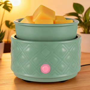 Diffuseur de cire électrique en céramique moderne, brûleur de cire parfumée pour la maison, <span class=keywords><strong>appareil</strong></span> de fusion de cire à brancher pour la chambre à coucher - Product Image 2