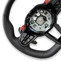 Volant de voiture sport en cuir chauffant personnalisé ROUGE pour BMW /X3/X5/X4/G20/G30/G80/G01/G05/G82/G42/G22/G11/G02 M3 M4 M340i M240I