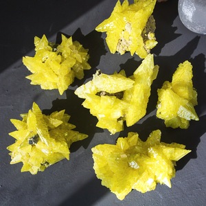 Espécimen de Cristal Natural en Bruto, <span class=keywords><strong>Piedra</strong></span> de <span class=keywords><strong>Azufre</strong></span> Amarillo, Forma Irregular de Alta Calidad, Decoración Coleccionable para el Hogar - Product Image 2