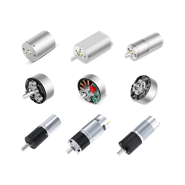 Pure Copper Micro Mini DC Electric Motor 1W 6W 10W 30W 50W Miniature Small Brushless Brush BLDC Motors or Mini Gear Motor