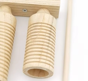 <strong>Instruments</strong> High and Low <strong>Clapper</strong> Percussion <strong>Clapper</strong> Wood Color Two Ring - Product Image 6