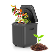 Composteur de déchets alimentaires intelligent sans odeur 3,3 L Grande capacité Broyeur de déchets électrique Machine d'application domestique