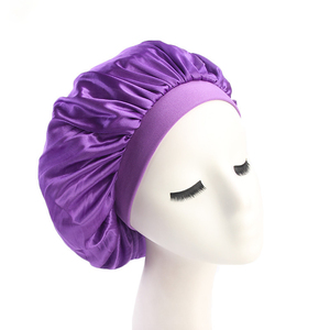 Gorro de satén para mujer, gorro para el pelo, <span class=keywords><strong>turbante</strong></span> para padres e hijos, accesorios de moda, venta al por mayor, conjuntos de gorro para mamá <span class=keywords><strong>y</strong></span> bebé - Product Image 4