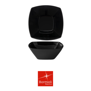 Bol à salade Eclipse noir 22,4 × 22,4 cm carré en verre de Bormioli Rocco - Product Image 4