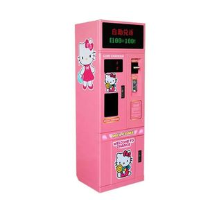 เครื่องแลกเหรียญอัตโนมัติสำหรับเครนหยอดเหรียญ และเครื่องแลกธนบัตร/เหรียญ แบบโลหะ ภาษาอังกฤษ ขายส่งจากโรงงาน - Product Image 4