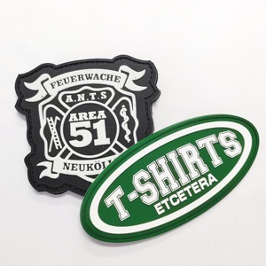 Logotipo personalizado de transferencia de calor, Parche de goma 3d de PVC, <span class=keywords><strong>letras</strong></span> en relieve <span class=keywords><strong>para</strong></span> ropa, etiquetas suaves, Parche de goma de silicona - Product Image 3