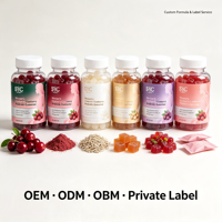 Gummies Probiotiques à la Canneberge pour Femmes – Soutien de la Flore Intime – Formule Personnalisée ODM pour la Santé Urinaire et Digestive Féminine