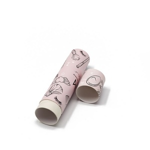 Eco-friendly Custom Cylinder Precious Cosmetics Packaging Box Kraft Paper Tube Luxurious for Eyebrow Pencil <b>Mascara</b> Packaging - Product Image 5