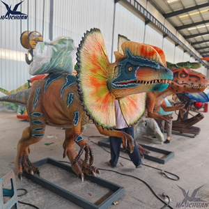 Animatronic Parque de Atracciones Modelo Dilophosaurus Velociraptor Niños Dinosaurio Paseos para <span class=keywords><strong>Centro</strong></span> <span class=keywords><strong>Comercial</strong></span> - Product Image 2